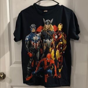 Superhero Team Kids  T-Shirt/ Marvel/ Spider-Man/ Thor/